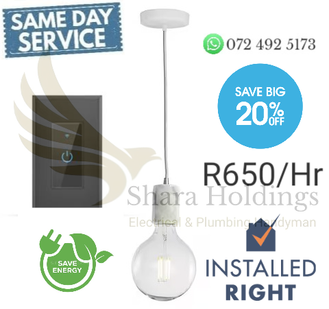 Lights tripping repair in Johannesburg. Sandton lighting circuit fault. Fault finding near Krugersdorp. Restore your lighting in Roodepoort